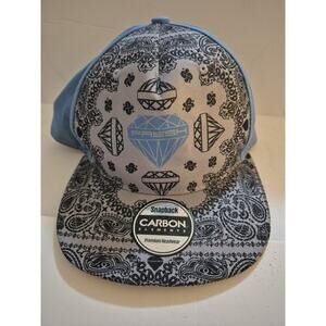 Carbon Elements Hat Snapback One Size‎ Diamonds